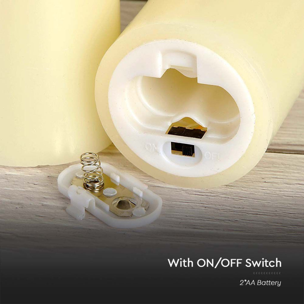 V-TAC Candela LED da Tavolo 53*125mm a Batteria AA