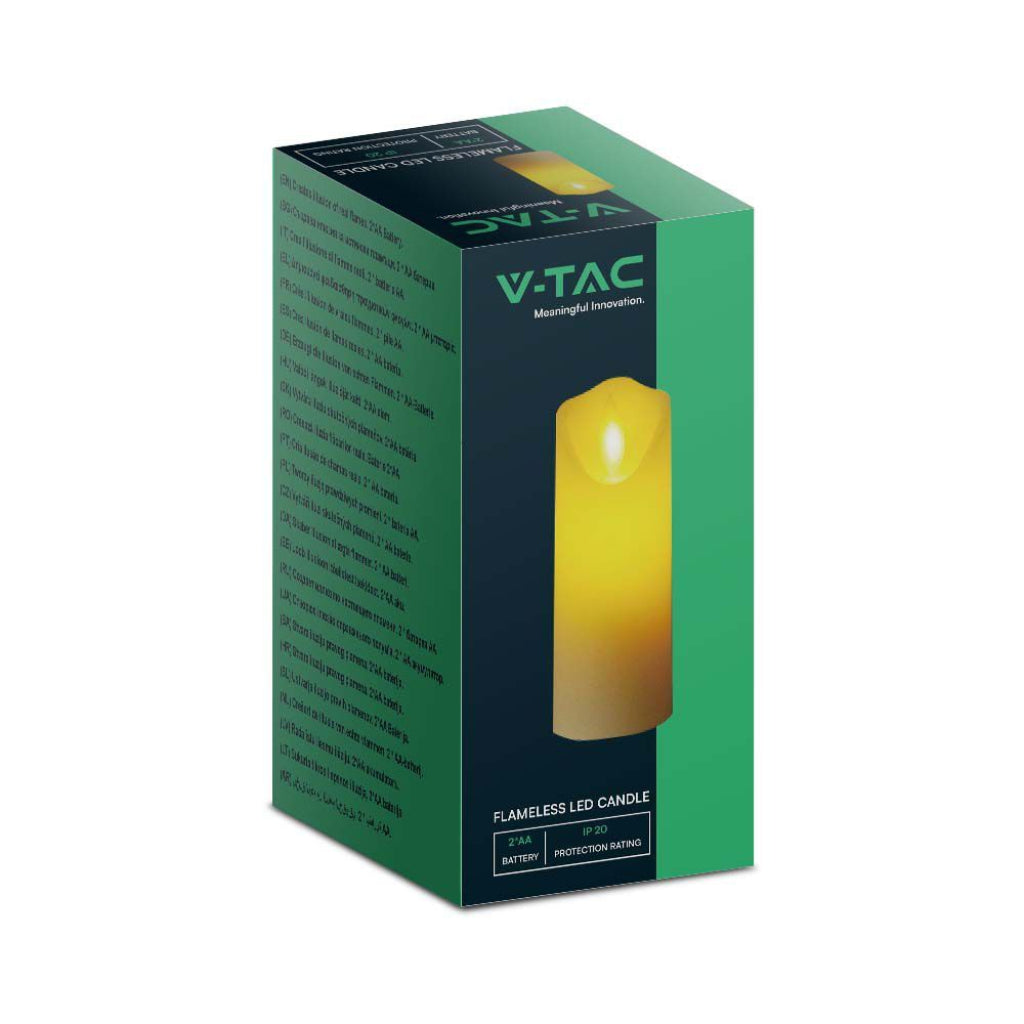 V-TAC Candela LED da Tavolo 53*150mm a Batteria AA