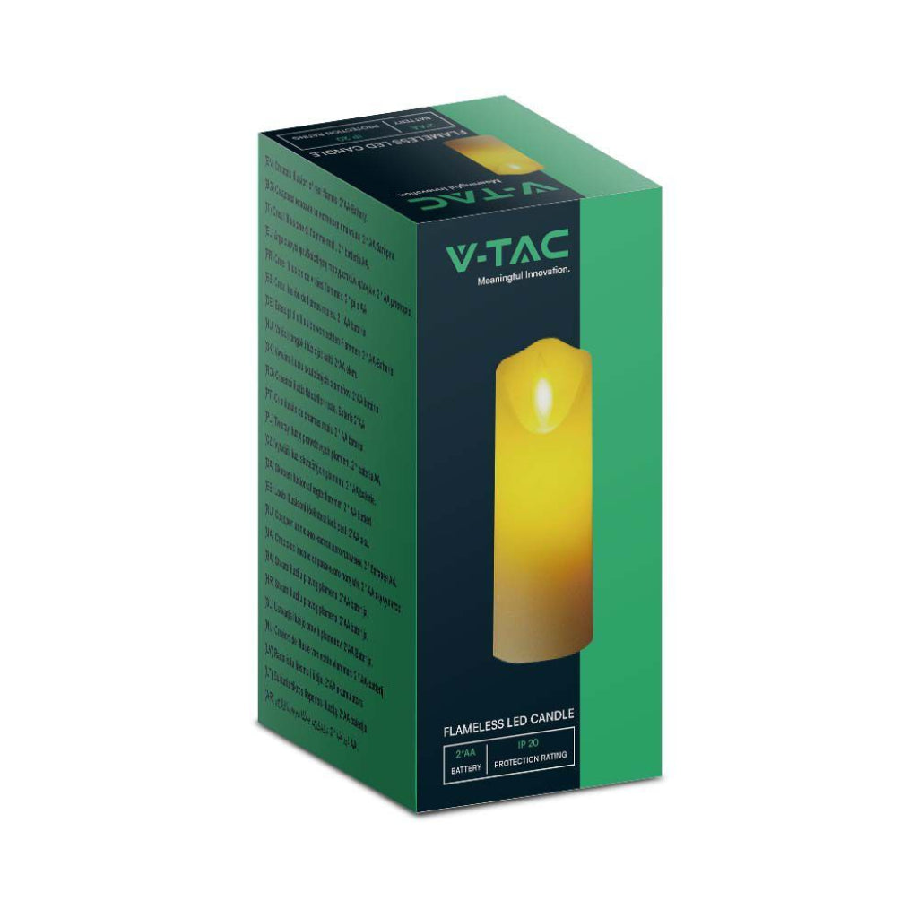 V-TAC Candela LED da Tavolo 53*175mm a Batteria AA