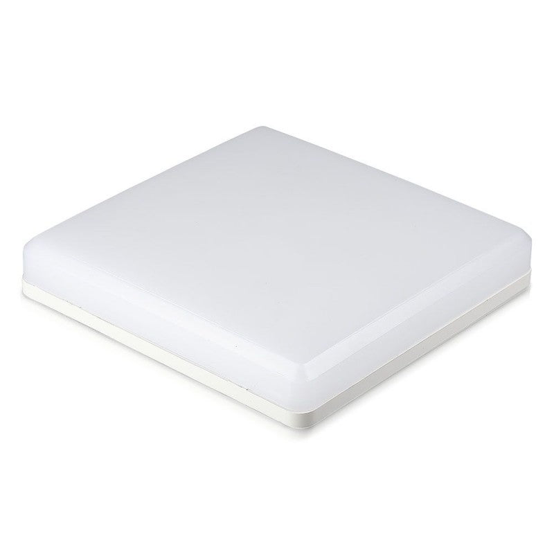 V-TAC PRO Plafoniera LED Chip Samsung Quadrata 25W 120LM/W Colore Bianco 6400K IP44