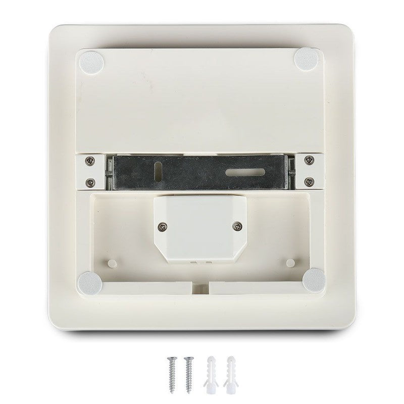 V-TAC PRO Plafoniera LED Chip Samsung Quadrata 25W 120LM/W Colore Bianco 6400K IP44