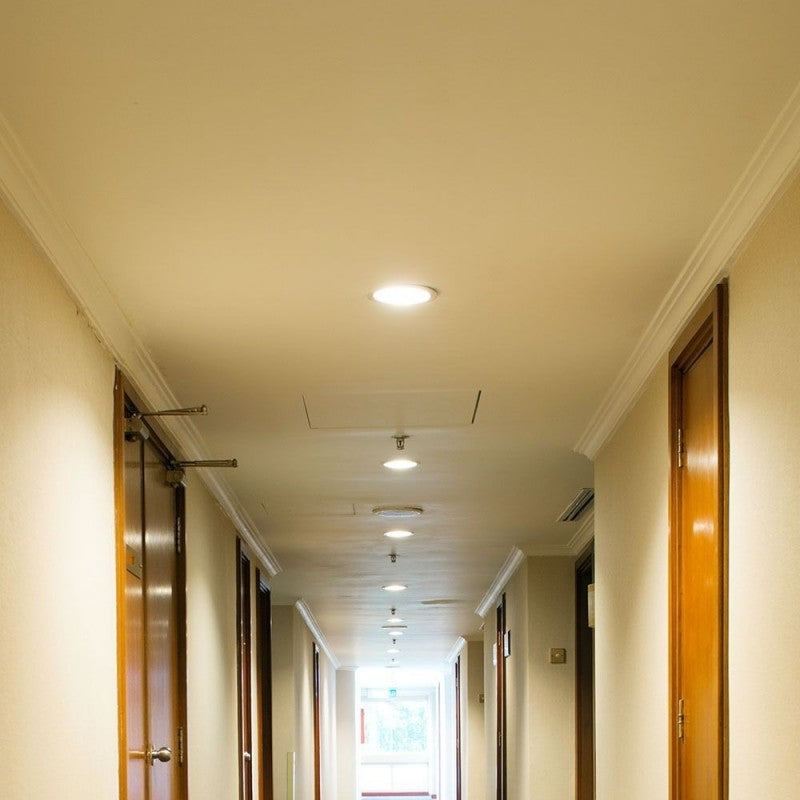 V-TAC Faro da Incasso LED COB per Hotel 35W Orientabile di 27° 4000K CRI>95