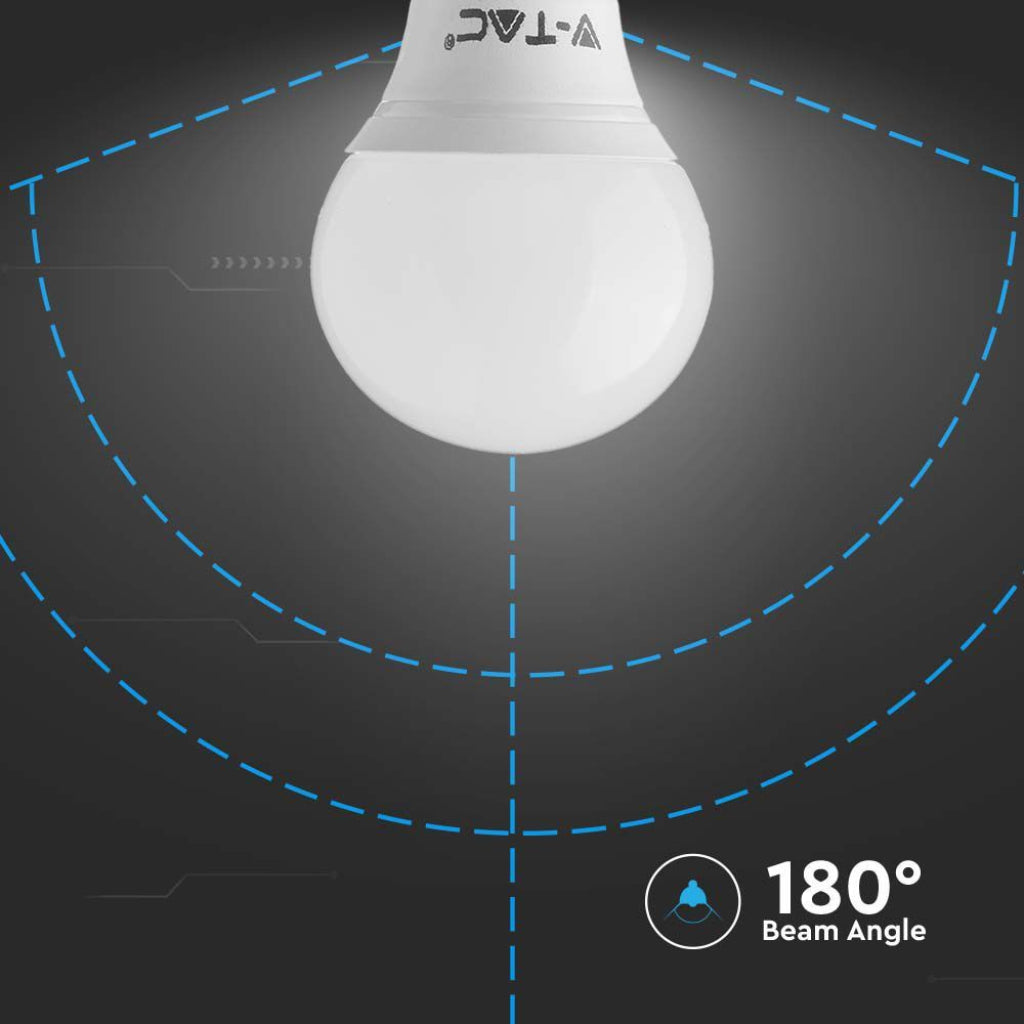V-TAC PRO Lampadina LED Chip Samsung E14 4,5W P45 3000K