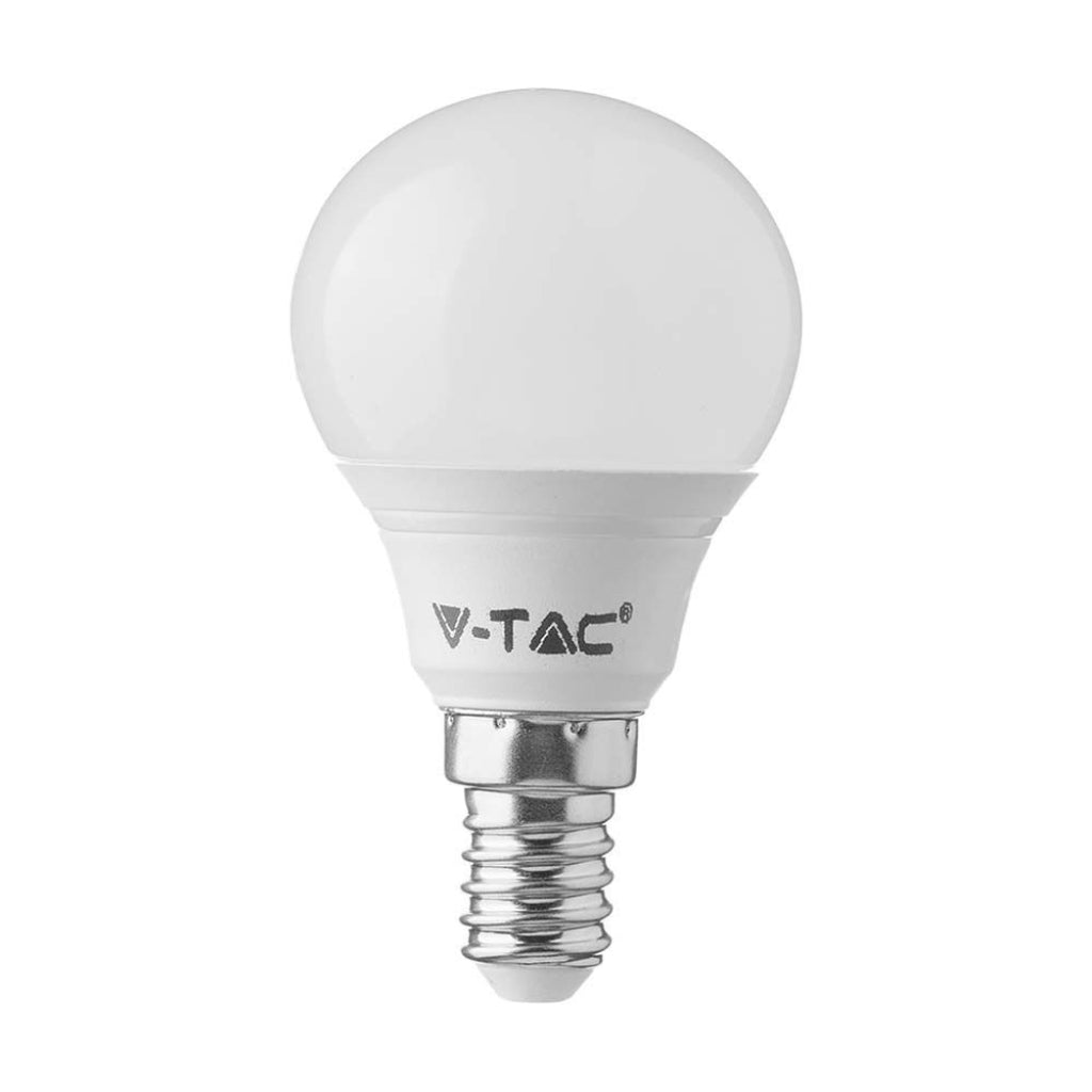 V-TAC PRO Lampadina LED Chip Samsung E14 4,5W P45 3000K
