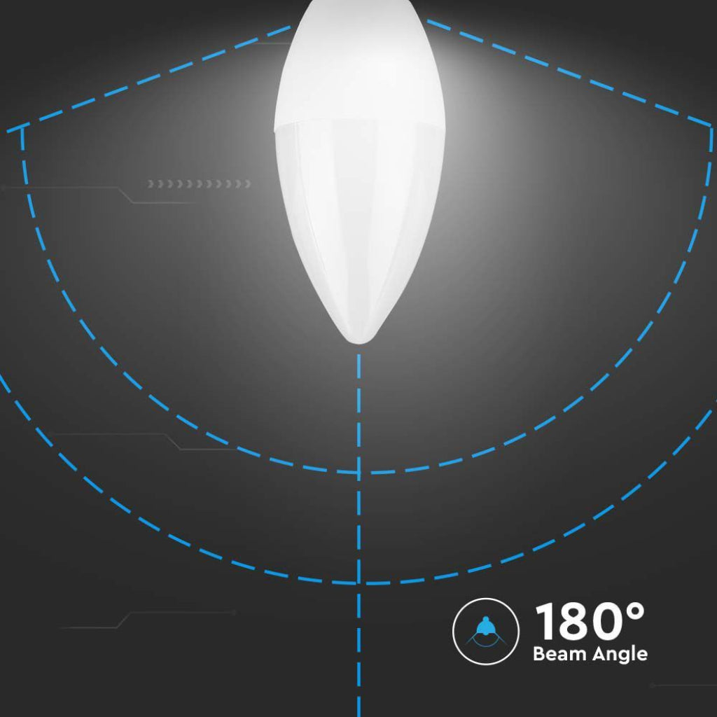 V-TAC PRO Lampadina LED Chip Samsung E14 4,5W Candela 6500K