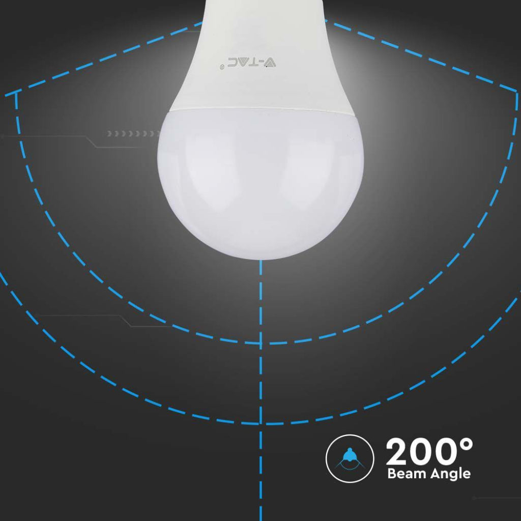 V-TAC PRO Lampadina LED Chip Samsung E27 10.5W A60 3000K