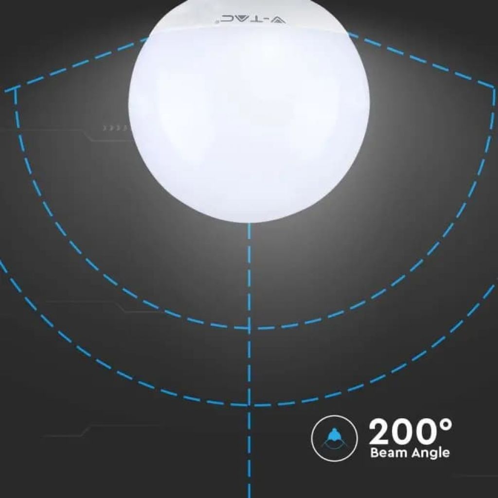 V-TAC PRO Lampadina LED Chip Samsung E27 22W 120LM/W G120 3000K