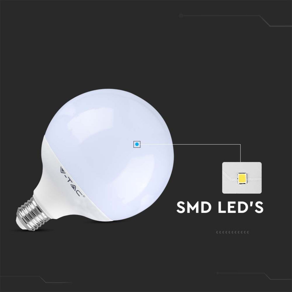 V-TAC PRO Lampadina LED Chip Samsung E27 22W 120LM/W G120 6500K
