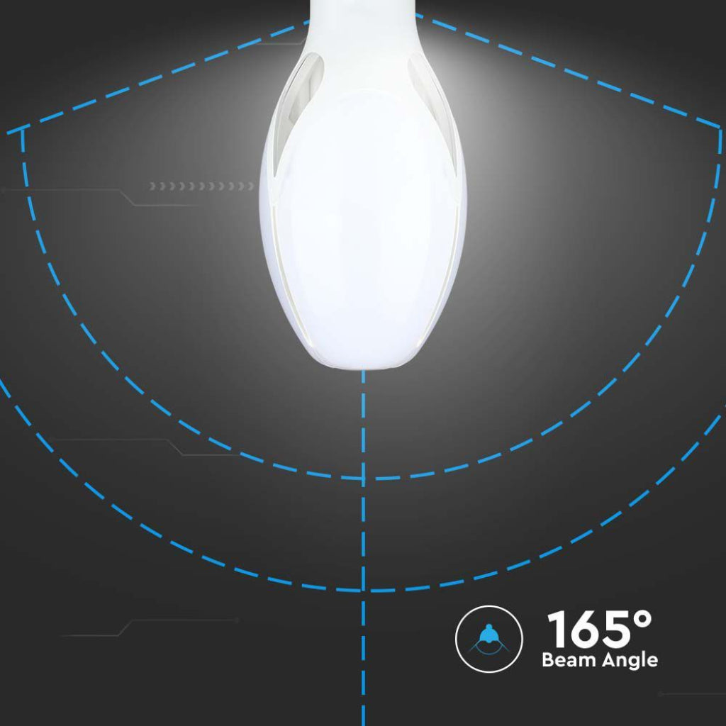 V-TAC PRO Lampadina LED Chip Samsung E27 36W 110LM/W Oliva 4000K