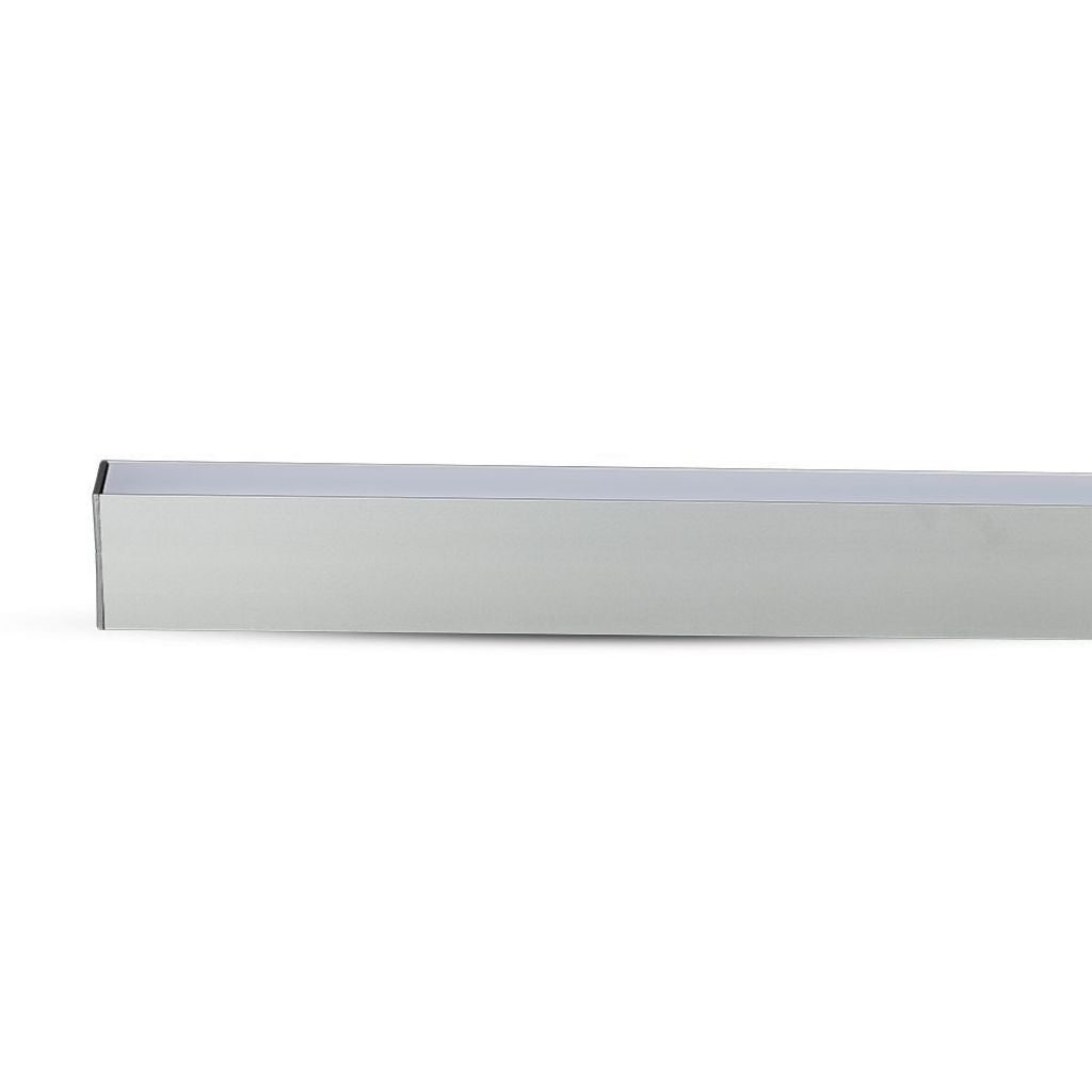V-TAC PRO Plafoniera LED Chip Samsung a Sospensione 40W Lineare Colore Argento 4000K