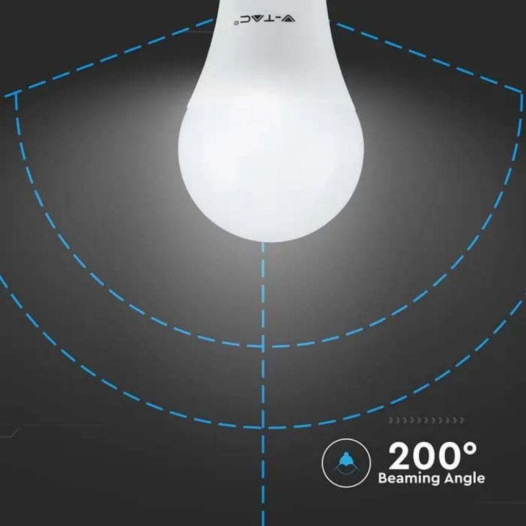 V-TAC Lampadina LED E27 8,5W A60 6500K
