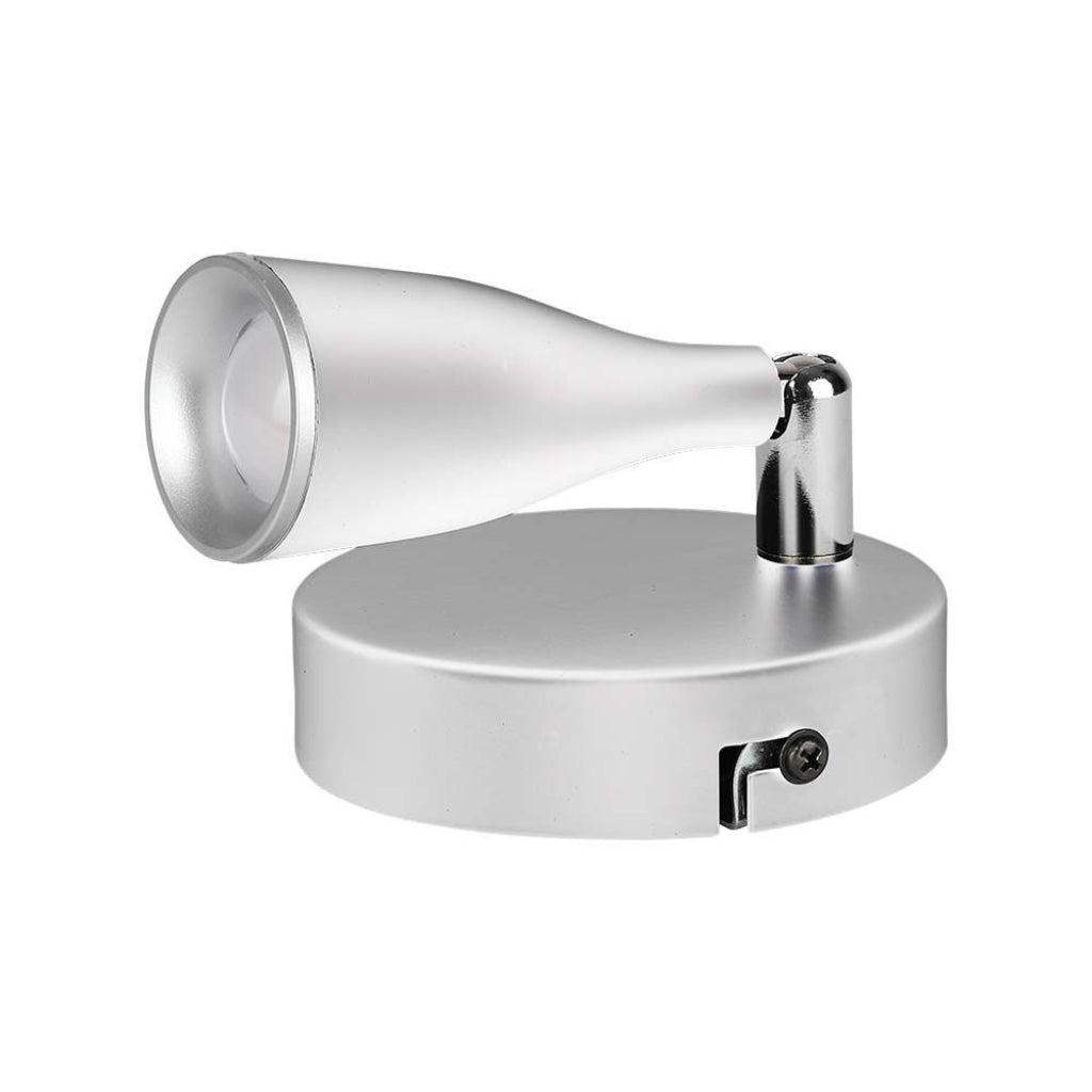 V-TAC Faretto LED da Muro 4,5W con Testa Orientabile Colore Bianco 4000K IP20