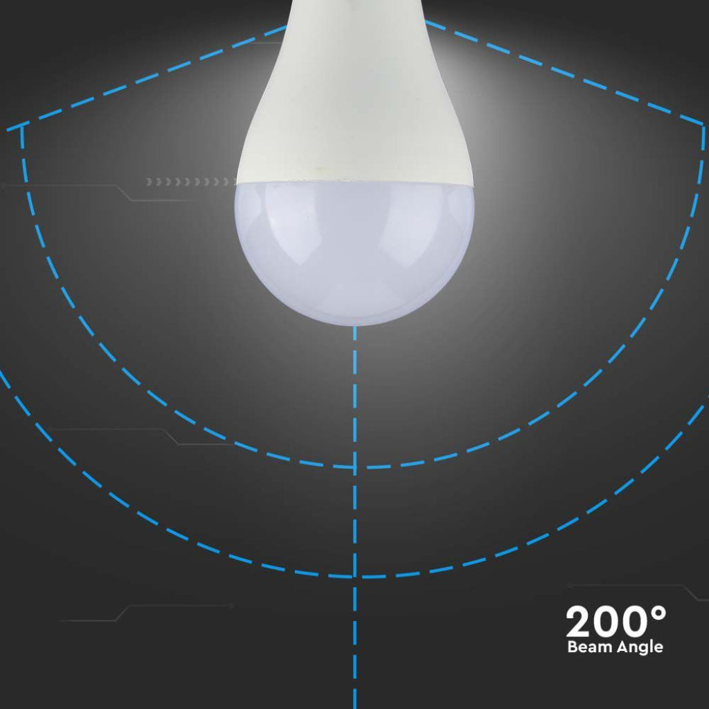 V-TAC PRO Lampadina LED Chip Samsung E27 15W A65 4000K