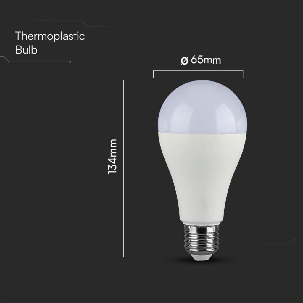 V-TAC PRO Lampadina LED Chip Samsung E27 17W A65 4000K