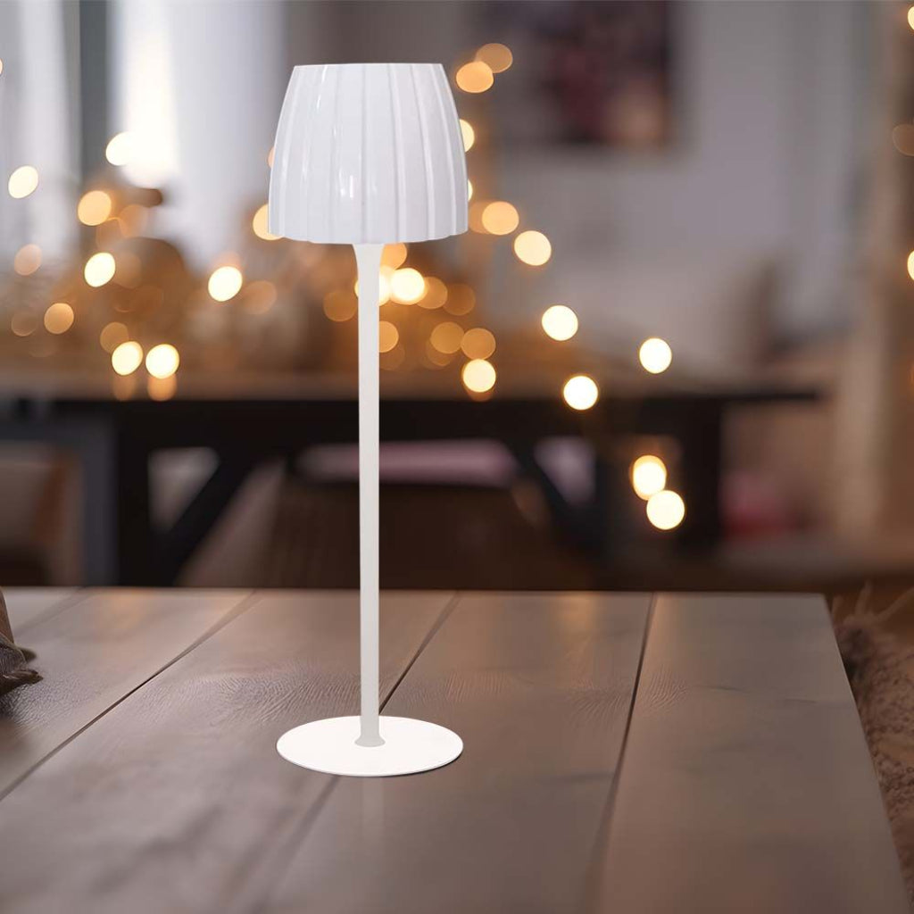 V-TAC Lampada LED da Tavolo 2.7W 105*340mm Colore Bianco ricaricabile con USB C Touch Dimmerabile 3in1