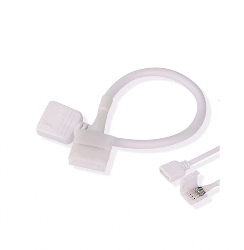 V-TAC Connettore per Controller e Strip LED SMD 5050 Multicolore RGB+W con Clip a 5 Pin