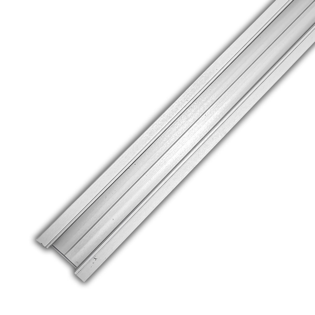 V-TAC Profilo Lineare a Incasso/Plafone per Strip LED con larghezza fino a 32mm in Alluminio Colore Bianco con Copertura Opaca 2000x50x35mm