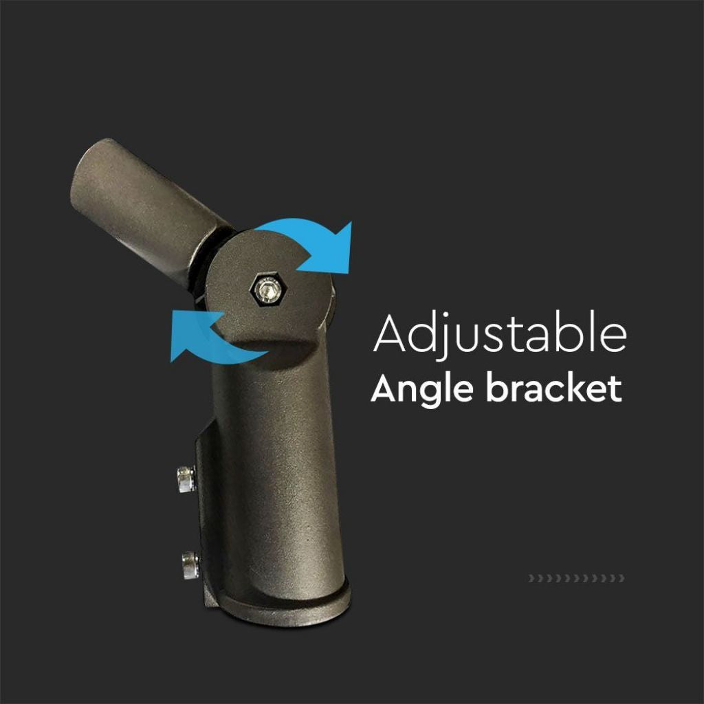 V-TAC Raccordo Regolabile per Armature Stradali da 30, 50W