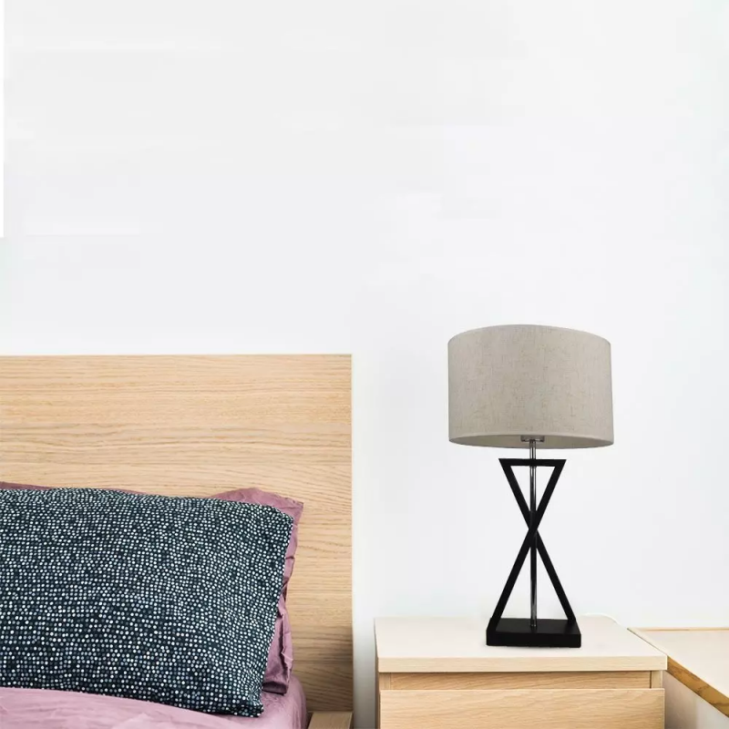 V-TAC Lampada LED da Tavolo Rotonda con Attacco E27 Colore Avorio