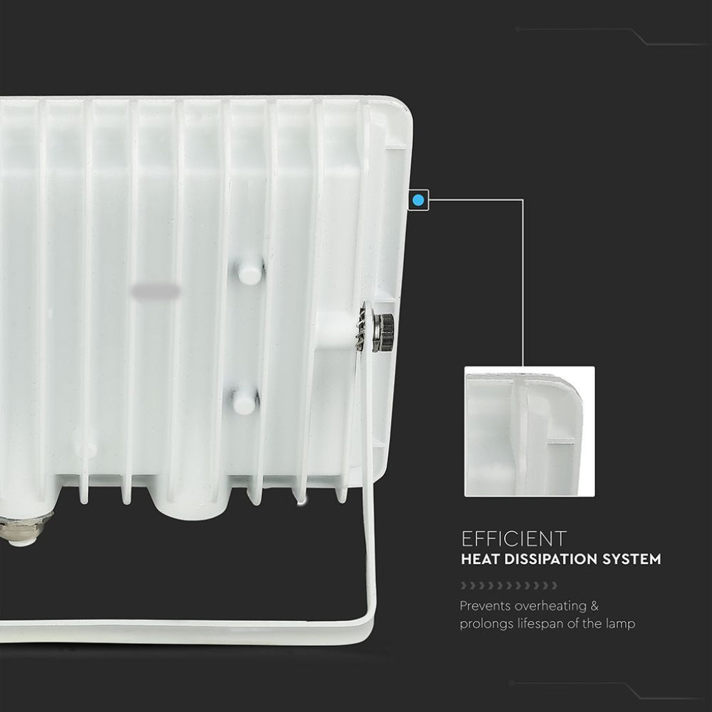 V-TAC Faro LED SMD 200W F-Series con Driver IC Integrato Colore Bianco 6400K IP65