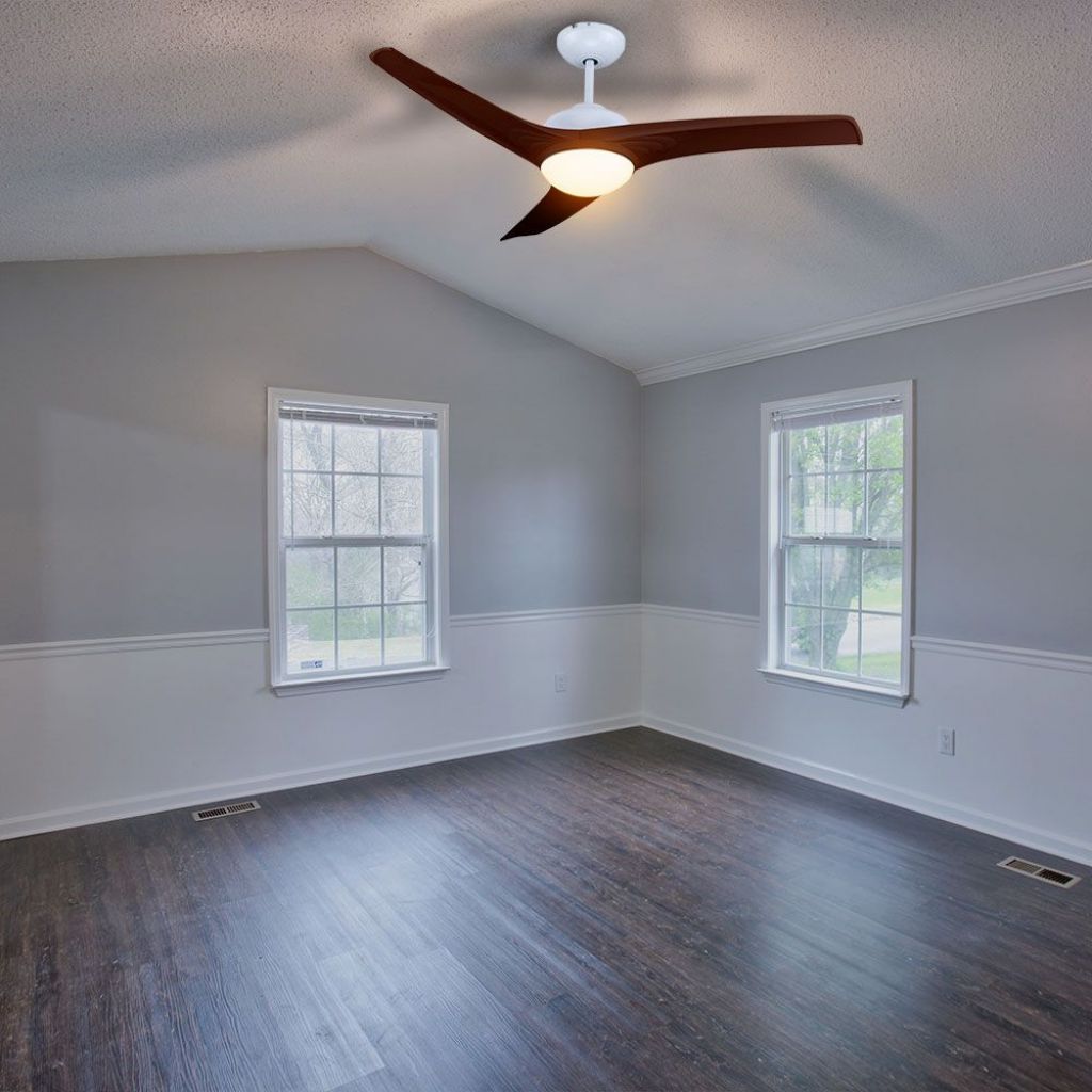 V-TAC Ventilatore LED da Soffitto 15W 3 in 1 con Motore a Corrente Continua da 35W con Telecomando 3 pale Marroni