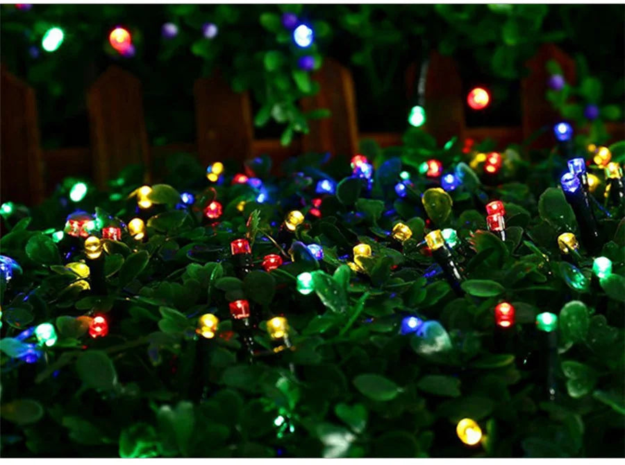Stringa luminosa impermeabile 8 modalità, 10Mt 20Mt 30Mt 50Mt Fairy Garden Light Outdoor Indoor String Light ghirlanda per decorazioni natalizie e per feste