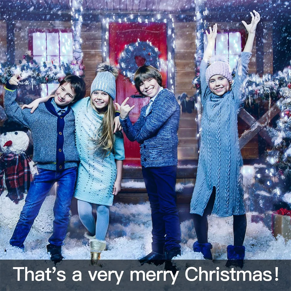 1 pz 500/1000LED fata String Lights ghirlanda di natale decorazioni per esterni luci impermeabili con telecomando per Tree Street Wedding Party