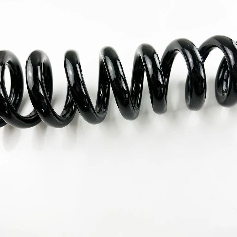 Cavo a spirale a molla nera a 2 nuclei telescopico 22/20/18/17/15/7AWGWire 0,2 mm2-10 mm2 Cavo termoretraibile estensibile da 1 a 5 metri