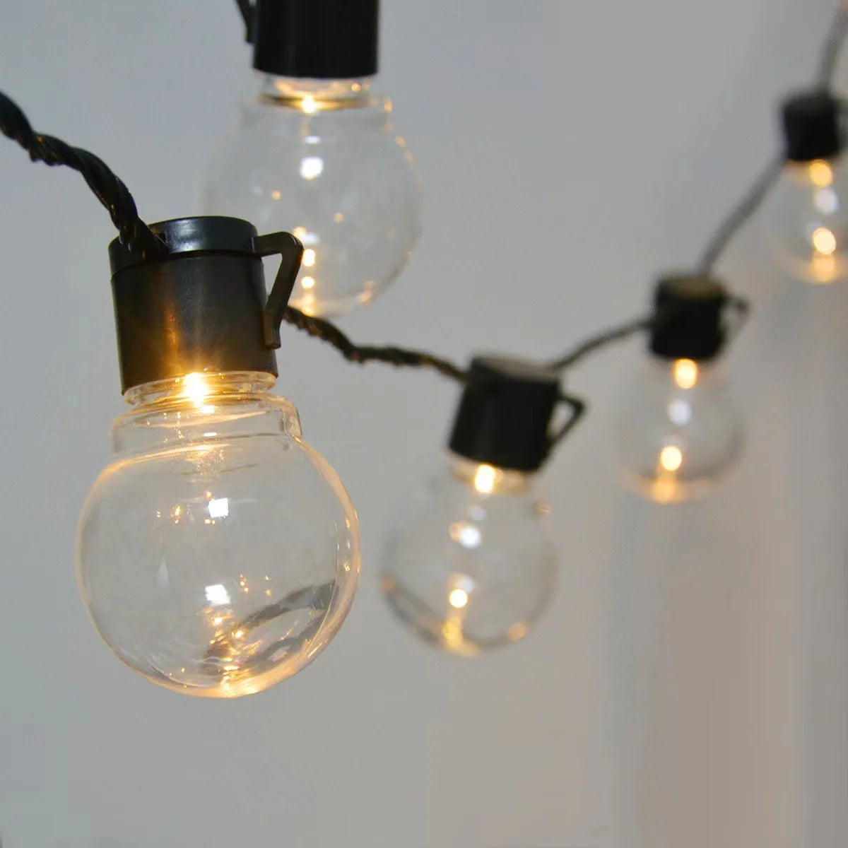 G50 Street Garland lampadine LED Fairy String Light luci per esterni giardino Patio decorazione natalizia