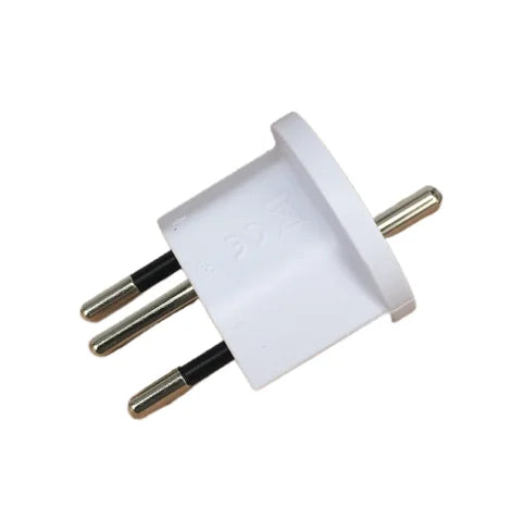 Spina plug adattatore a 3 pin, 10A 250V, da UE a Svizzera