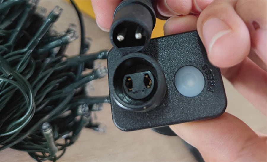 Holiday 24V LED Christmas Lights Fairy Garland String Light 50M 100M impermeabile per giardino all'aperto Home capodanno Party Decor