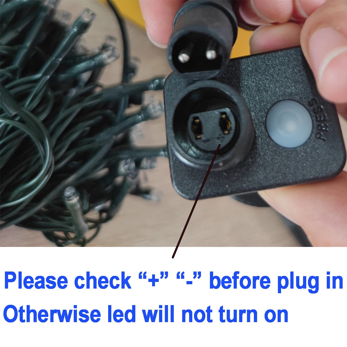 Holiday 24V LED Christmas Lights Fairy Garland String Light 50M 100M impermeabile per giardino all'aperto Home capodanno Party Decor