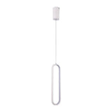 V-TAC Lampadario LED a Sospensione 13W dal Design Moderno 100x70x1530mm Colore Bianco 3000K