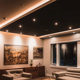 V-TAC Faretto LED da Incasso Rotondo LED 18W in Alluminio Colore Nero 4000K