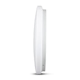 V-TAC Plafoniera LED Rotonda 18W con Interruttore Cambia Colore 3 in 1 Satinata d: 300mm h: 45mm