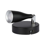 V-TAC Faretto LED da Muro 4,5W con Testa Orientabile Colore Nero 4000K IP20