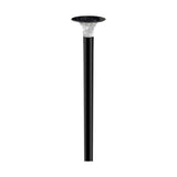 V-TAC Lampada LED Solare 15W da Terra con Palo e Batteria LiFePO4 3.2V Colore Nero CCT: 6000K+4000K IP65
