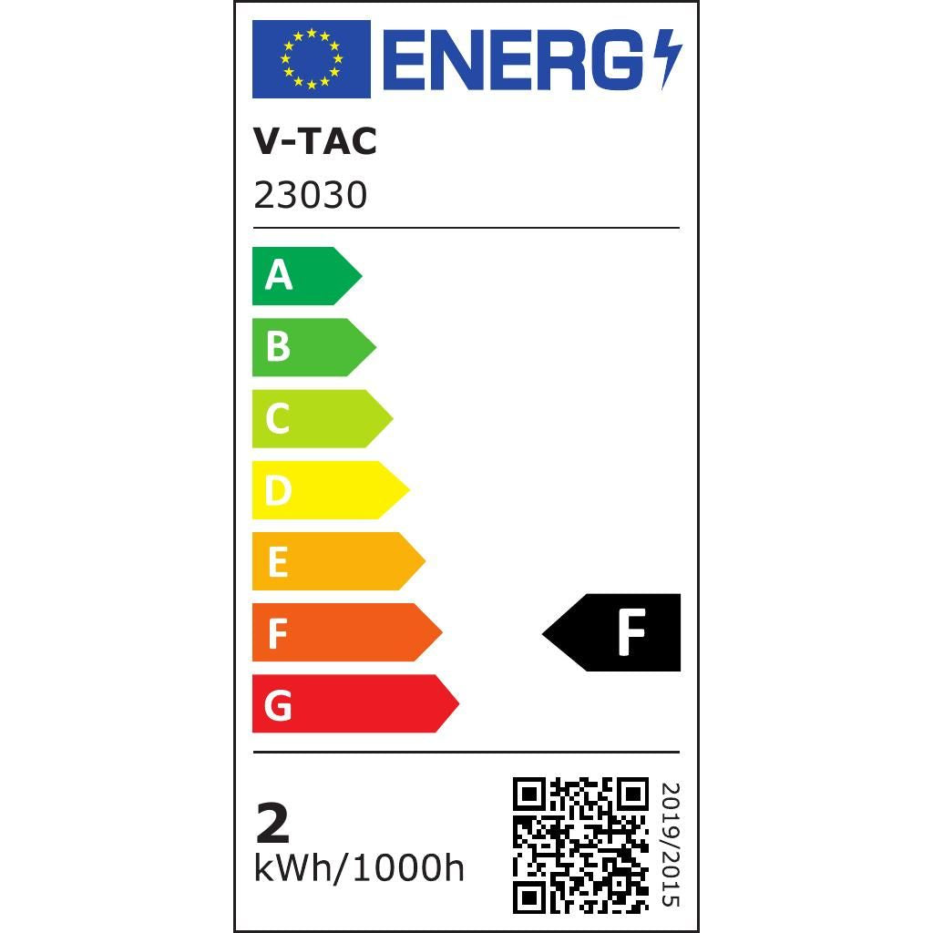 V-TAC Applique LED da Muro 2W Doppio Fascio Luminoso Corpo Nero 4000K IP54