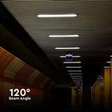 V-TAC Plafoniera LED Impermeabile 36W Collegabile L-Series 120cm 4000K IP65