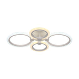 V-TAC Lampadario LED a Plafone con Telecomando 51W dal Design Moderno e Fascio Luminoso 360° Colore Bianco 600x400x100mm Dimmerabile CCT 3in1
