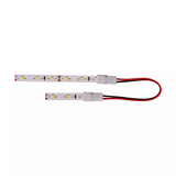 V-TAC Connettore Per Strip LED Larghezza 8mm Innesto Rapido con Clip 2 Pin