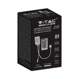 V-TAC Controller per Strip LED 3in1+RGB 5 Canali con Telecomando 28 Tasti a Infrarossi