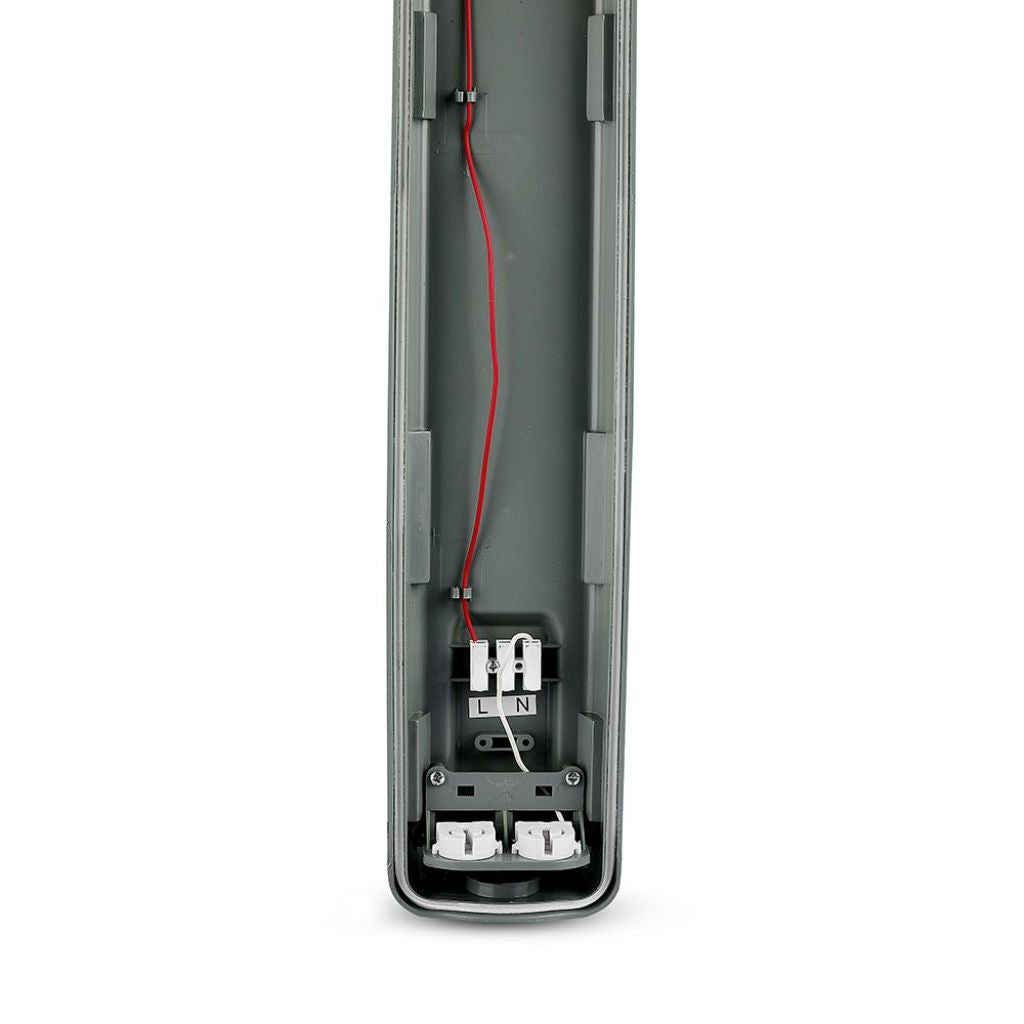 V-TAC Plafoniera LED Doppia Impermeabile 36W 120cm 4000K IP65