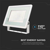 V-TAC Faro LED SMD 200W F-Series con Driver IC Integrato Colore Bianco 4000K IP65