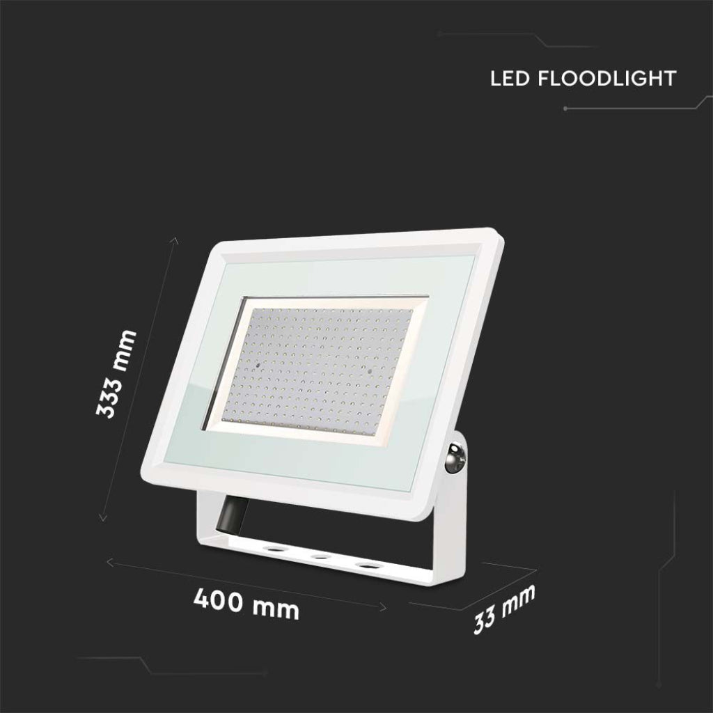 V-TAC Faro LED SMD 200W F-Series con Driver IC Integrato Colore Bianco 4000K IP65