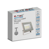 V-TAC Faro LED SMD 20W F-Series con Driver IC Integrato Colore Bianco 4000K IP65