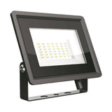 V-TAC Faro LED SMD 30W F-Series con Driver IC Integrato Colore Nero 4000K IP65