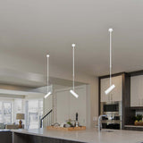 V-TAC Portafaretto LED a Sospensione GU10 Corpo in Alluminio Bianco D:60*220MM