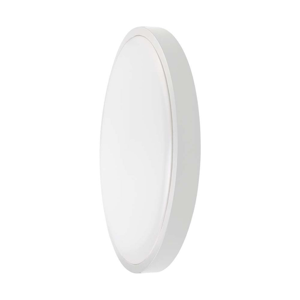 V-TAC Plafoniera LED Rotonda 24W Colore Bianco d: 295mm h: 55mm 3000K IP44