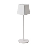 V-TAC Lampada LED da Tavolo 2W Colore Bianco in Alluminio ricaricabile con USB C Touch Dimmerabile 3000K IP54